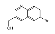 (6-bromoquinolin-3-yl)methanol Structure