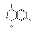 1,6-Dimethyl-4(1H)-quinazolinone Structure