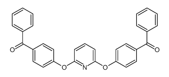 [4-[6-(4-benzoylphenoxy)pyridin-2-yl]oxyphenyl]-phenylmethanone结构式