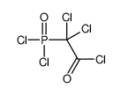 2,2-dichloro-2-dichlorophosphorylacetyl chloride结构式