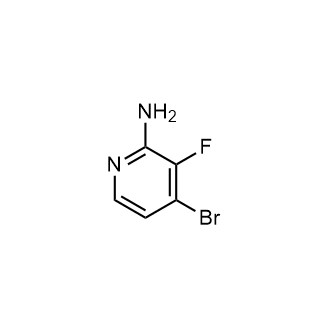 4-Bromo-3-fluoro-pyridin-2-ylamine Structure