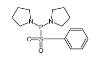 benzenesulfonyl(dipyrrolidin-1-yl)phosphane Structure