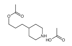 3-(4-Piperidinyl)propyl acetate acetate (1:1) Structure