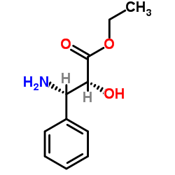 (2R,3S)-3-Phenylisoserine ethyl ester Structure