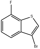 3-bromo-7-fluoro-benzo[b]thiophene Structure