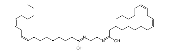 (9Z,12Z)-N-[2-[[(9Z,12Z)-octadeca-9,12-dienoyl]amino]ethyl]octadeca-9,12-dienamide结构式