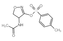 Acetamide,N-[4,5-dihydro-3-[[(4-methylphenyl)sulfonyl]oxy]-4-isoxazolyl]- picture