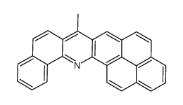 7-Methylbenzo[h]phenaleno[1,9-bc]acridine Structure