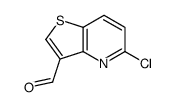 5-Chlorothieno[3,2-b]pyridine-3-carbaldehyde Structure