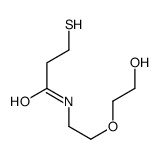 N-[2-(2-hydroxyethoxy)ethyl]-3-sulfanylpropanamide结构式