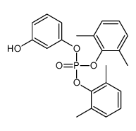 bis(2,6-dimethylphenyl) (3-hydroxyphenyl) phosphate结构式