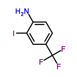 4-Amino-3-iodobenzotrifluoride structure