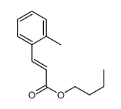 butyl 3-(2-methylphenyl)prop-2-enoate结构式