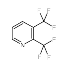 2,3-双(三氟甲基)吡啶结构式