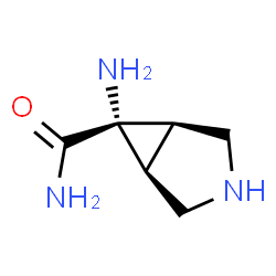 3-Azabicyclo[3.1.0]hexane-6-carboxamide,6-amino-,(1alpha,5alpha,6beta)-(9CI)结构式