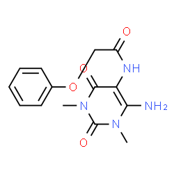 Acetamide,N-(6-amino-1,2,3,4-tetrahydro-1,3-dimethyl-2,4-dioxo-5-pyrimidinyl)-2-phenoxy- picture