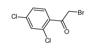 2-溴-2',4'-二氯苯乙酮结构式