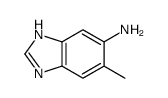 5-甲基-1H-苯并[d]咪唑-6-胺结构式