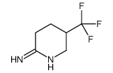 3-(trifluoromethyl)-2,3,4,5-tetrahydropyridin-6-amine结构式