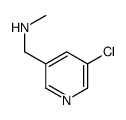1-(5-chloropyridin-3-yl)-N-methylmethanamine Structure