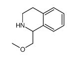 1-(methoxymethyl)-1,2,3,4-tetrahydroisoquinoline结构式
