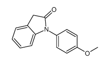 1-(4-methoxyphenyl)-3H-indol-2-one结构式