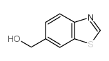苯并[d]噻唑-6-基甲醇结构式