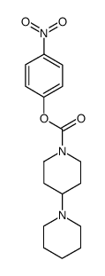 4-nitrophenyl [1,4'-bipiperidine]-1'-carboxylate结构式