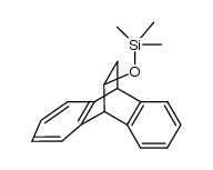 11-(Trimethylsiloxy)-9,10-ethano-9,10-dihydroanthracene结构式