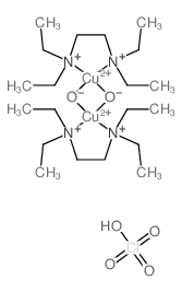 dicopper,perchloric acid,N,N,N',N'-tetraethylethane-1,2-diamine,dihydroxide结构式