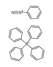 benzene(diazonium) tetraphenylborate Structure