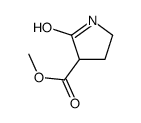 2-氧代吡咯烷-3-羧酸甲酯结构式