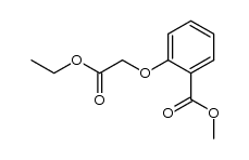 methyl 2-ethoxycarbonylmethoxybenzoate Structure