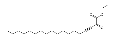 ethyl 2-oxooctadec-3-ynoate结构式