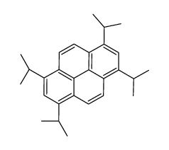 1,3,6,8-tetra(propan-2-yl)pyrene Structure