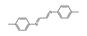 1,4-bis(p-tolyl)-1,4-diaza-1,3-butadiene Structure