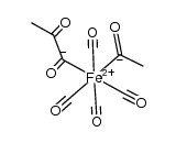 cis-Fe(CO)4(acetyl)(pyruvoyl) Structure