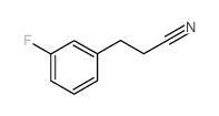 3-(3-Fluorophenyl)propanenitrile Structure