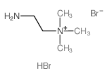 Ethanaminium,2-amino-N,N,N-trimethyl-, bromide, hydrobromide (1:1:1) structure