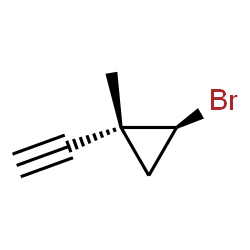 Cyclopropane, 2-bromo-1-ethynyl-1-methyl-, trans- (9CI) picture