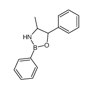 4-Methyl-2,5-diphenyl-1,3,2-oxazaborolidine结构式