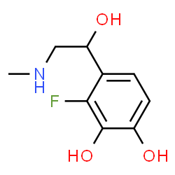 1,2-Benzenediol, 3-fluoro-4-[(1S)-1-hydroxy-2-(methylamino)ethyl]- (9CI) picture