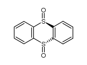 trans-Thianthrene-5,10-dioxide Structure