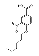4-hexoxy-3-nitrobenzoic acid Structure
