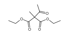 acetyl-methyl-malonic acid diethyl ester Structure
