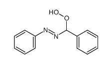 phenyl(phenylazo)methyl hydroperoxide Structure
