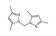 1-[(3,5-dimethylpyrazol-1-yl)methyl]-3,5-dimethylpyrazole Structure