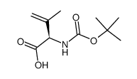 3-Butenoicacid,2-[[(1,1-dimethylethoxy)carbonyl]amino]-3-methyl-,(2R)-(9CI) picture