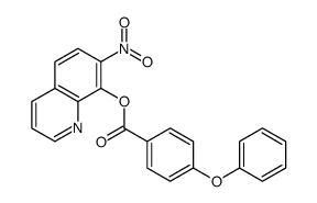(7-nitroquinolin-8-yl) 4-phenoxybenzoate结构式