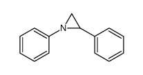 1,2-diphenylaziridine Structure